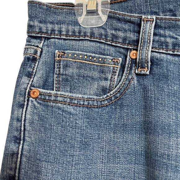 Levi’s 515 Women’s Bootcut Medium Wash Jeans w/ Embellished Pockets Size 10 L/C - Picture 5 of 13